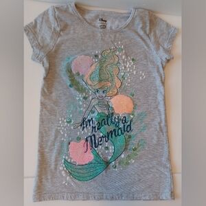 Size 6 Ariel Disney Little Mermaid Tee girls
